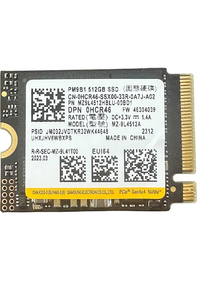 Samsung 512gb 2230 M2 Nvme Pm9b1 Mz9l4512hblu