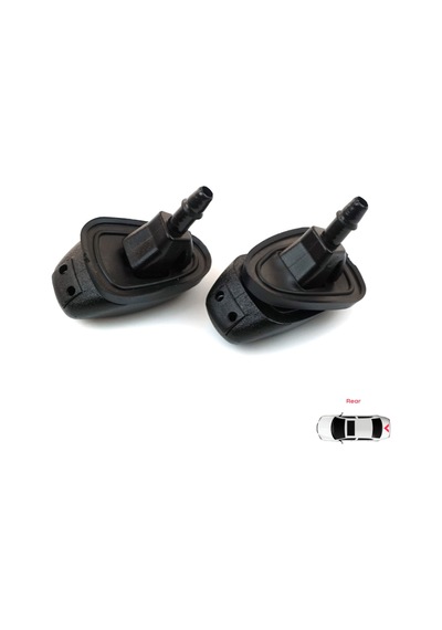Arka Cam Silecek Su Fıskiyesi 60666173 Fiat Doblo Fiorino İçin Standart