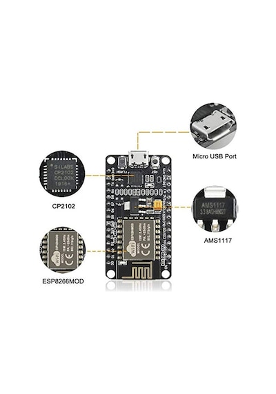Esp8266 Cp2102 Geliştirme Kartı
