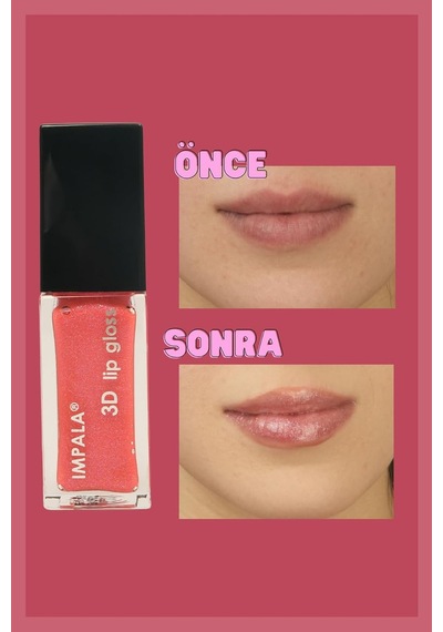 3d Lip Gloss Dudak Parlatıcı No:111