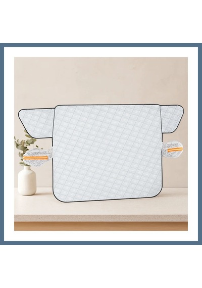 Buradabulabilirsin Buz Önleyici Oto Branda 230x120 Cm Ayna Kapaklı, Emniyet Kanatlı Bbz