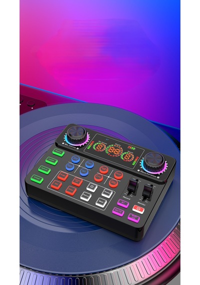 Pc Bilgisayar Telefon Canlı Yayın Ses Kartı Efekleri Tiktok Twitch İnstagram Yayın Mikser Ses Kartı
