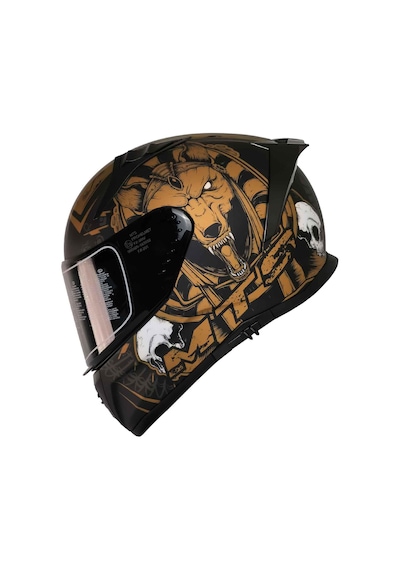 Mts Pro Helmets M-801 Snake Full Face Motosiklet Kaskı Anubis