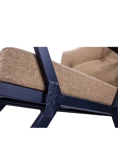 Pilocco Demonte Metal Bahçe Mobilyası Tekli Sarı 60x60cm Sarı