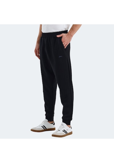 Slazenger VALERIE Erkek Cepli Siyah Eşofman Altı