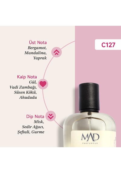 Mad C127 Selective 100 Ml Kadın Parfüm Çiçeksi