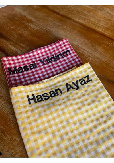 Mavdesign İsimli Beslenme Örtüsü Sarı