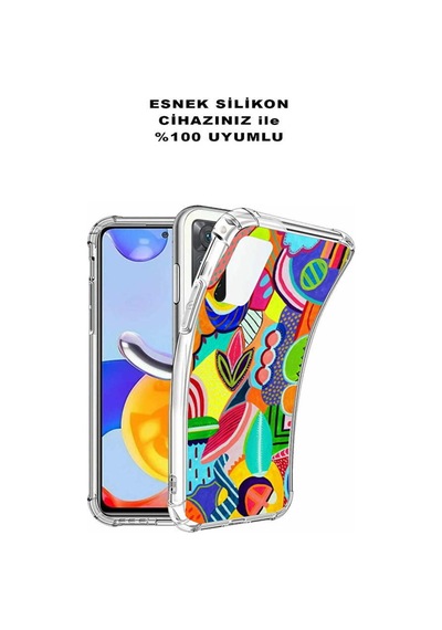 Samsung Galaxy S25 İle Uyumlu Retro Color 6 Tasarımlı Antişok Kılıf