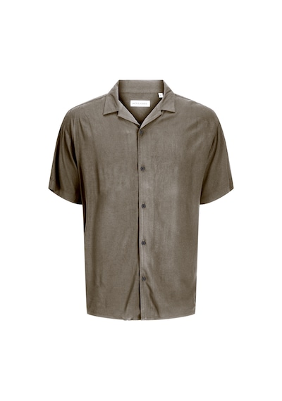 Jack & Jones Erkek Kisa Kollu Gömlek - Jeff - 12268443 Bungee Cord Çok Renkli