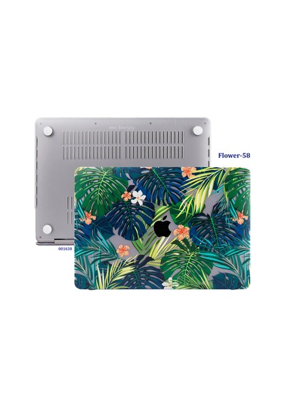 Apple Uyumlu MacBook Pro Kılıf 13 İnç Flower01 Eski Hdmı'lı Model 2012-2015 A1425 A1502 İle AÇIK YEŞİL