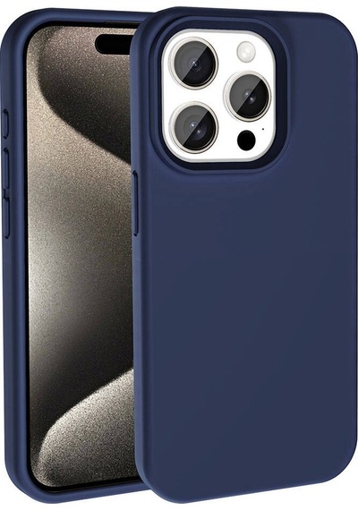 Apple Uyumlu iPhone 15 Pro Max Kılıf Magsafe Şarj Özellikli Sıvı Teknolojili Silinebilir Sert Lansman Kivi Kapak