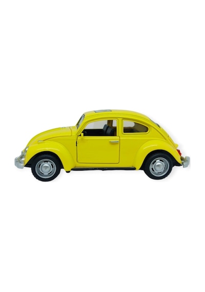 Sesli Işıklı Vosvos Araba 15 Cm - 32111d - Sarı Sarı