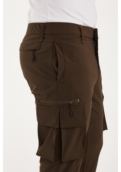 Camp Scoutland Camp528 Outdoor Tactical Su İticili Likralı Yazlık Erkek Taktik Pantolon Haki
