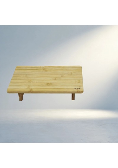 Şık Dikdörtgen Mini Sofra 32x21.5cm Bambu Ahşap Kesim Panosu 12v