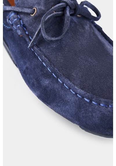 Bisse Erkek Süet Loafer Ayakkabı Lacivert Ay23y23104 D39 Lacivert