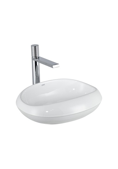 Lena EY-4710 Tezgah Üstü Lavabo Beyaz