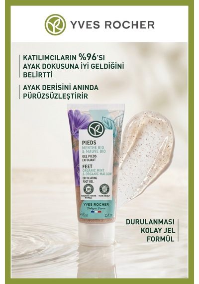 Ayak Bakımı İçin Ponza Taşlı Peeling Ölü Deri Temizleyici Jel 75 Ml