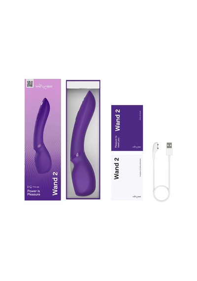 We-vibe Wand 2 Masaj Çubuğu Vibratörü - Kablosuz Masaj Çubuğu Uygulama Kontrolü - Kadınlar İçin Seks Oyuncağı - 10 Yoğunluk Seviyesi - Son Derece Sessiz - Su Geçirmez - Şarj Edilebilir We-vibe Wand 2 Masaj Çubuğu Vibratörü - Kablosuz Masaj Çubuğu Uygulama Kontrolü - Kadınlar İçin Seks Oyuncağı - 10 Yoğunluk Seviyesi - Son Derece Sessiz - Su Geçirmez - Şarj Edilebilir