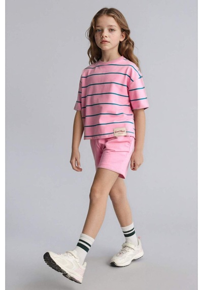 Defacto Sweatshirt Kumaşı 2li Takım Kız Çocuk H7876a826smpn82 Pembe-pn82 Defacto Sweatshirt Kumaşı 2li Takım Kız Çocuk H7876a826smpn82 Pembe-pn82