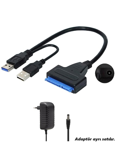 Usb 3.0 To Sata 2.5/3.5 İnc Hdd Ssd Harddisk Okuyucu Dönüştürücü