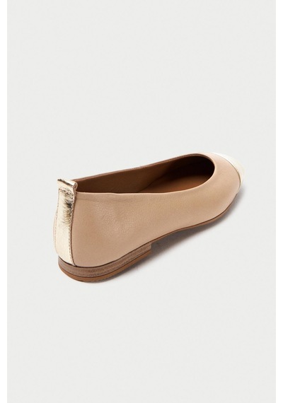 Mubiano Hakiki Deri Collection Kadın Babet Nude - Mcsr1010 - N Ten