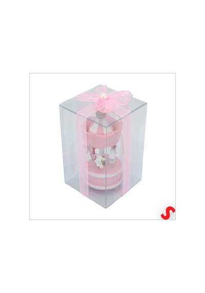 Kutulu Mini Atlı Karınca, 8,5cm X 3,5cm - Pembe