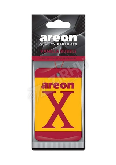 3 Adet Areon X Vanilla Bubble Oto Araç Kokusu Sarı - Kırmızı