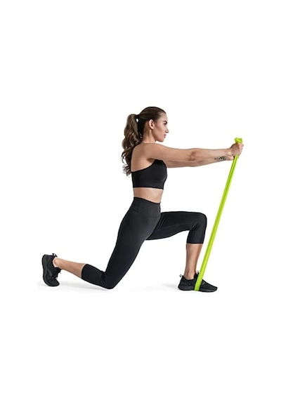 Dayanıklı 3'lü Pilates Bant Seti - Farklı Renk Seçenekleri Açık Bej