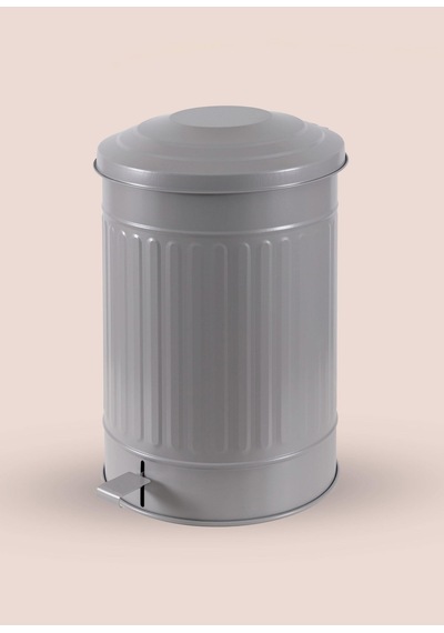 The Mia Çöp Kovası Mutfak 37 Lt Açık Gri Krn0033