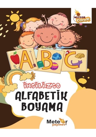 İngilizce Alfabetik Boyama Kitabı