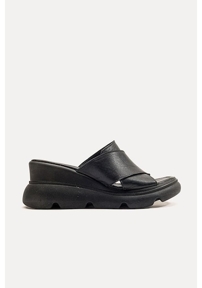 Zeyn Shoes 7673 Siyah Kadın Terlik 001