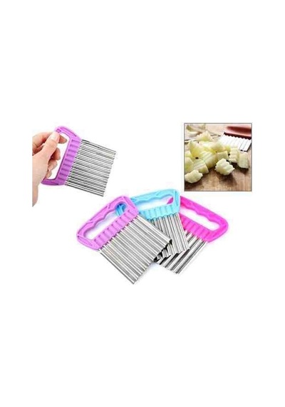 Şekilli Patates Dilimleme Bıçağı Peynir Sebze Dilimleyici Karışık