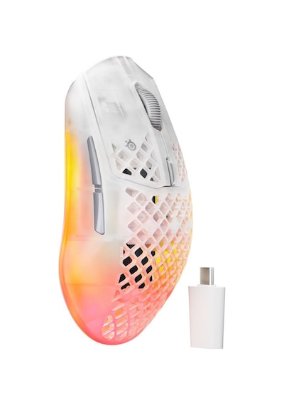 Steelseries Aerox 3 Wireless Gen 2 - Ghost 4k Kablosuz Gaming Mouse