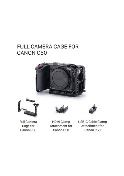 Full Camera Cage For Canon C50 Black
