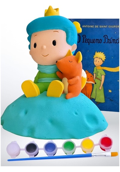 Küçük Prens Figürü 3d Taş Çocuk Boyama Etkinliği
