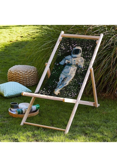Bluehomeconcept Adawall Astronaut Katlanabilir Şezlong