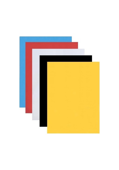 Artlantis Renkli Mukavva 5 Renk 35x50 Cm 1 Paket Sert Renkli Karton 1.0 Mm Okul Okul Öncesi Anasınıfı Hobi Etkinlik
