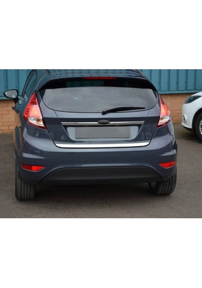 Ford Fiesta 2009-2017 Modeller Arası Krom Bagaj Alt Çıtası Paslanmaz Çelik