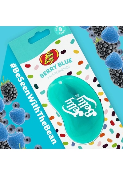 Jelly Belly 3d Hanging Asma Koku Blueberry 18gr. Fesleğen, Y.mersini, Vanilya Aromalı