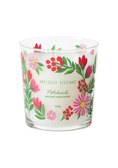 Mudo Home Flower Patchoulı Mum 220gr Diğer
