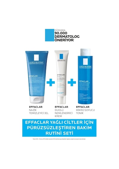 La Roche Posay Effaclar Yüz Bakım Seti