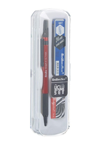 Graphx 3'lü Set Versatil Kalem 0.7 Mm Antrasitsilgimin 0.7 Mm Antrasit