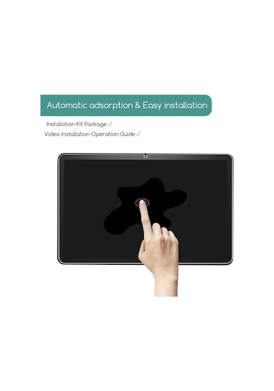 Samsung Galaxy Tab S10 Plus 12.4 Inç Ekran Koruyucu Nano Esnek Kırılmaz Sm-x820 Tam Uyumlu