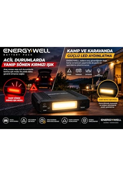 Battery Pack P6 Araç Kamerası Park Modu Güç İstasyonu