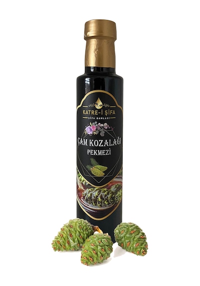 Özel Üretim Keçiboynuzu Pekmezi 340 G + Çam Kozalağı Pekmezi