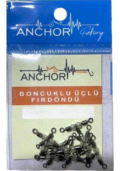 Anchor 3 Yönlü Boncuklu Fırdöndü No:1 - Standart