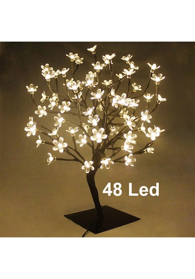 Greentech Dekoratif Kiraz Ağacı Masaüstü Usb Led Lamba/gt-cl16 Çok Renkli