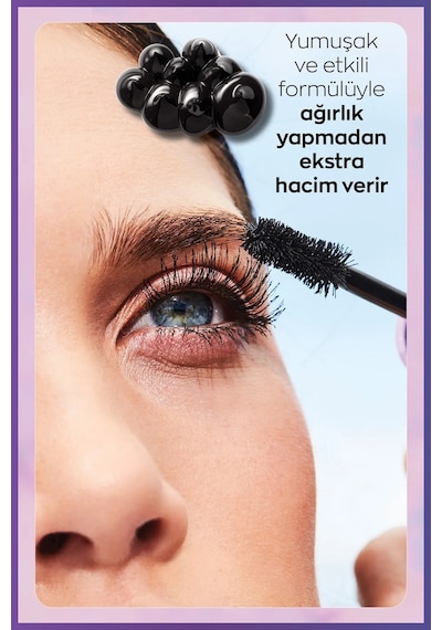 Avon Delightful False Lash Suya Dayanıklı Maskara 10 ML Lava Brown 2'li