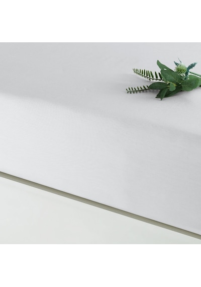 Linens Mix&match Pamuk Saten Süperking Size Lastikli Çarşaf Ekru Açık Dore