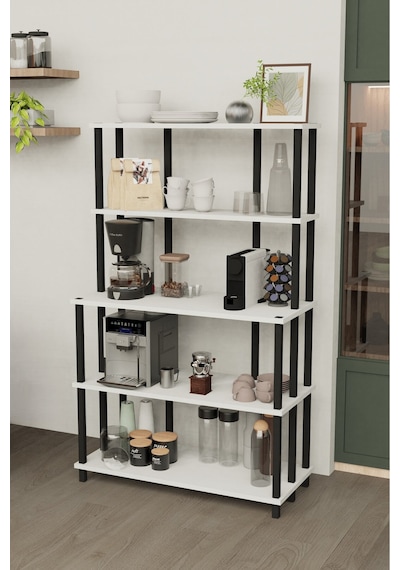 Barista Kahve Köşesi Dolabı Çok Raflı Kahve Dolabı Çok Amaçlı Mutfak Organizeri Kahve İstasyonu Beyaz Barista Kahve Köşesi Dolabı Çok Raflı Kahve Dolabı Çok Amaçlı Mutfak Organizeri Kahve İstasyonu Beyaz